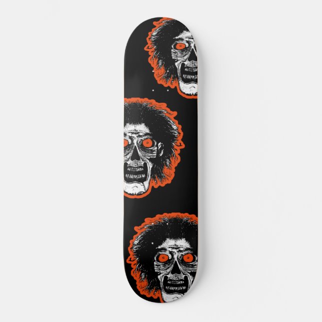 Skateboard Visage ZOMBIE (Recto)
