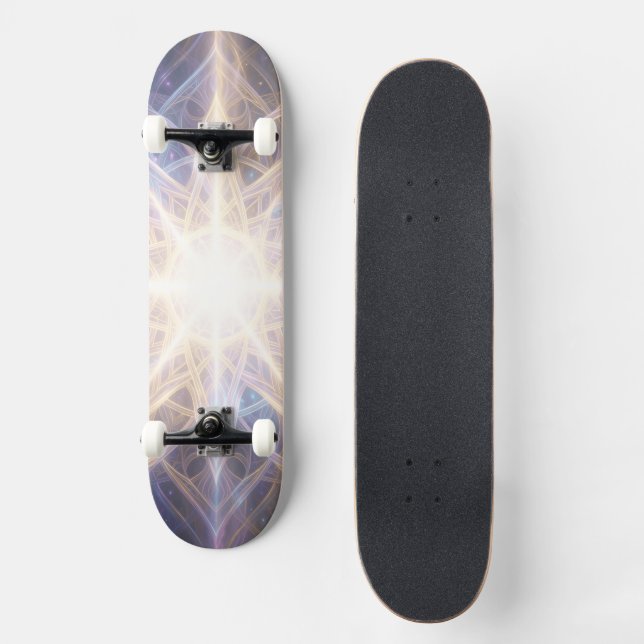 Skateboard Vision Ethérée – Au-delà de la Réalité.59 (Recto)
