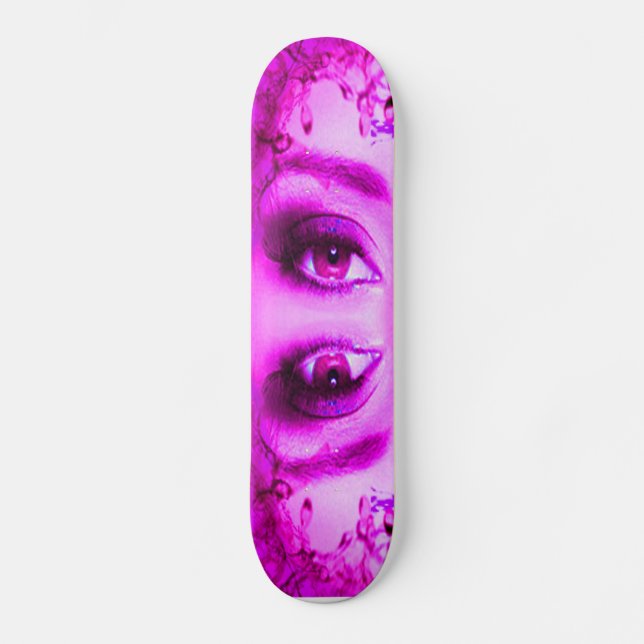 Skateboard Vision pourpre (Recto)