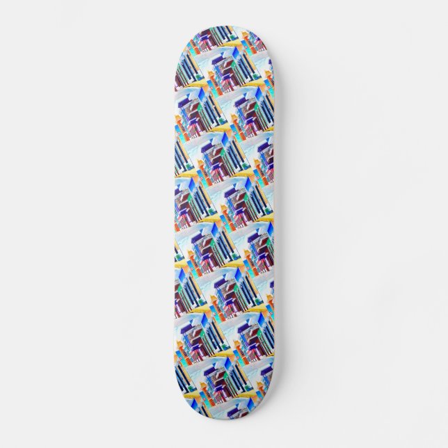 Skateboard ¡Vive Porto Rico ! (Recto)