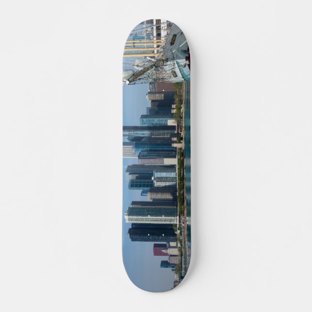 Skateboard Voile venteux (Devant)