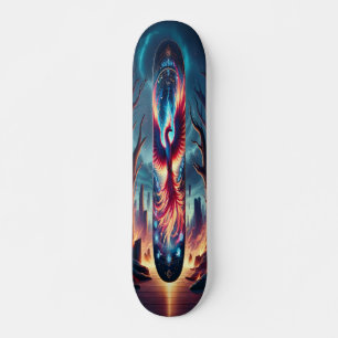 Skateboard "Vol du Phoenix : Twilight enchanté