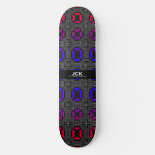 Skateboard Volume treize kaléidoscope art trois