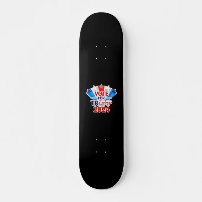 Skateboard Vote for Trump 2024 (Devant)