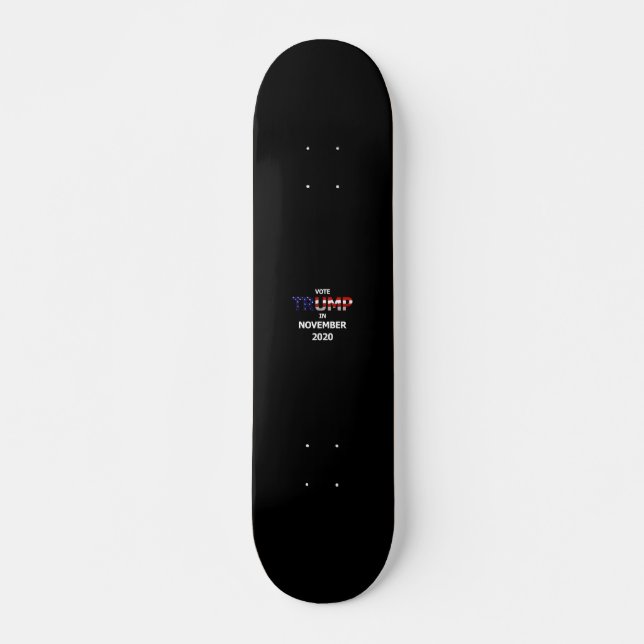Skateboard Votez Trump en 2020 (Devant)