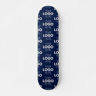 Skateboard Votre Motif de répétition de logo ou d'image   Ble