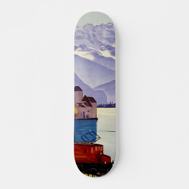 Skateboard Voyage au lac Léman (Devant)