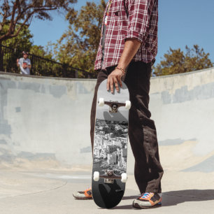 Skateboard Vue de Marina di Corricella 1 - Procida -NB
