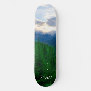Skateboard Vue de montagne de 5280