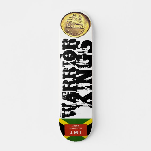 Skateboard WARRIOR KINGS Planche à roulettes, plateau 7¾" (Devant)