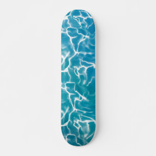 Skateboard Water bleu