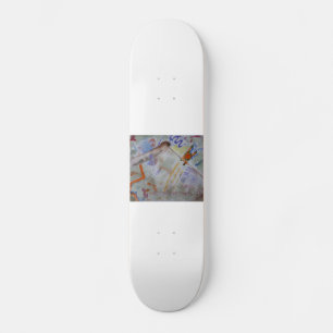 Skateboard Watercolor Hummingbird Skboard
