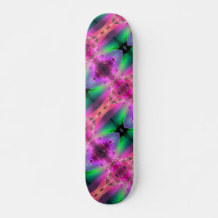 Skateboard Watermelon Tourmaline Neon Vert Hot rose Abstrait