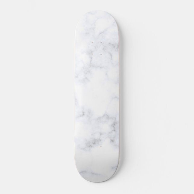 Skateboard White Marble Texture (Recto)