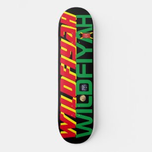 Skateboard WILDFIYAH JMT SK8 8 Patinage de 1/4 po