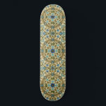 Skateboard William Morris Antique 1873 Vine & Floral Pattern<br><div class="desc">This is a digitally enhanced version of William Morris's Vine (1873) famous pattern. "Vine" is a wallpaper design by the British designer William Morris, renowned for his intricate and nature-inspired motifs. The design features a continuous, flowing vine pattern with curling tendrils and leaves. The vines are interwoven, creating a sense...</div>