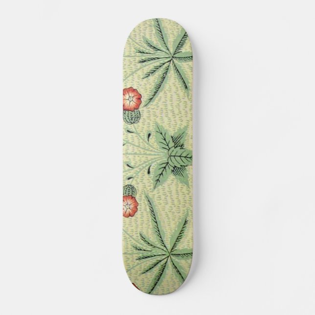 Skateboard William Morris Daisy Floral Fond d'écran Motif (Recto)