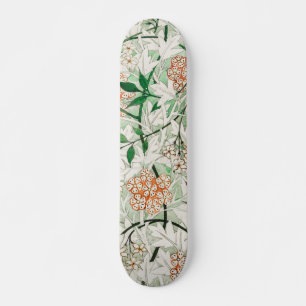 Skateboard William Morris Jardin de Jasmin Fleur Classique