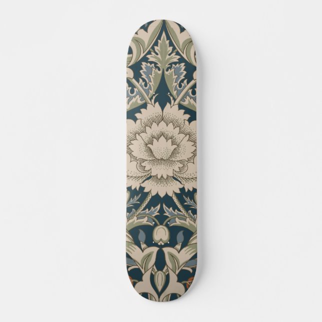 Skateboard William Morris Severn Floral Garden Flower Classic (Devant)