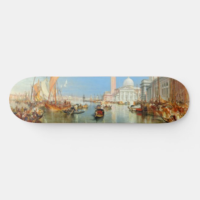 Skateboard William Turner - Venise, le Dogana et San Giorgio (Horz)