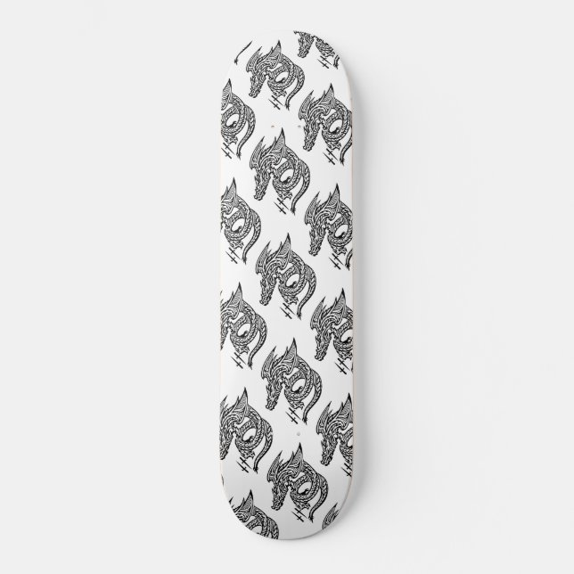 Skateboard Wing Dragon 8 1/8" (Recto)