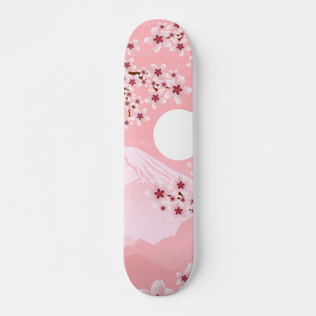 Skateboard Winter Blossom (Devant)