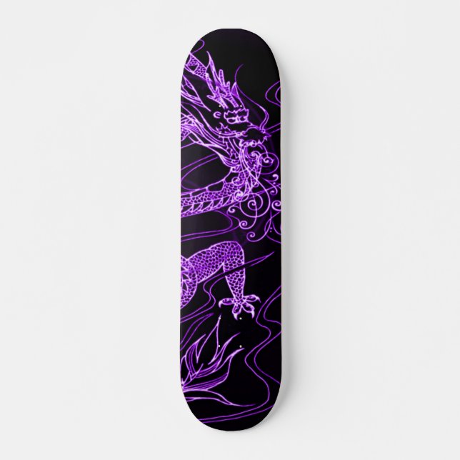 Skateboard Wish Dragon Element Custom Pro Park Board (Devant)