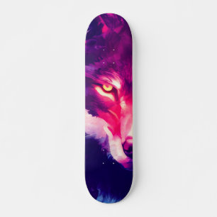Skateboard Wolf World ::
