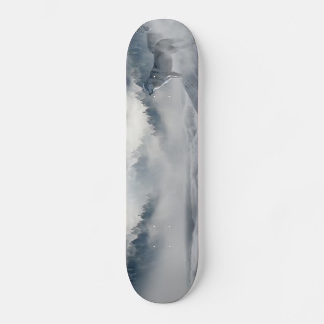 Skateboard Wolf's Mist (Recto)