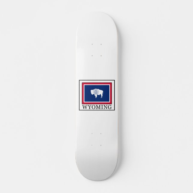 Skateboard Wyoming (Devant)