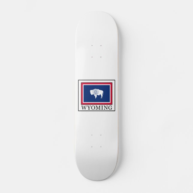 Skateboard Wyoming (Recto)