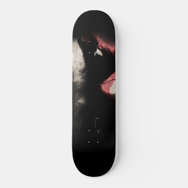 Skateboard Yeux Noirs (Recto)