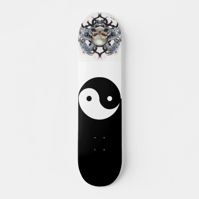 Skateboard Ying-Yang (Devant)