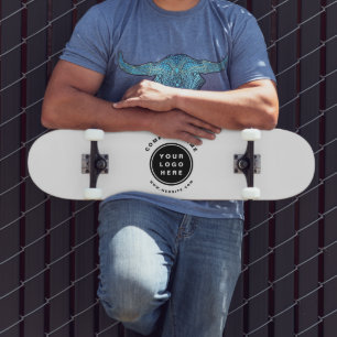 Skateboard Your Business Logo Promoteur Business Company