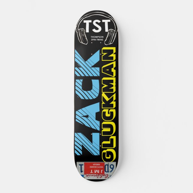 Skateboard ZACK GLUCKMAN (Recto)