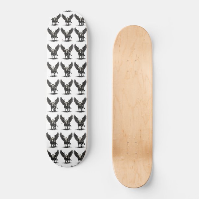 Skateboard Zagan Déchaîné (Recto)