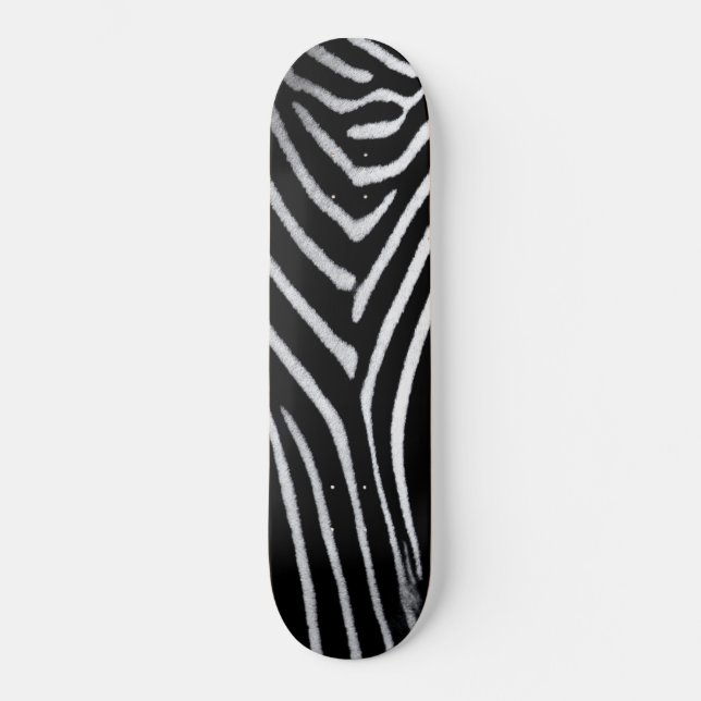 Skateboard Zebra Fur Motif animal (Recto)