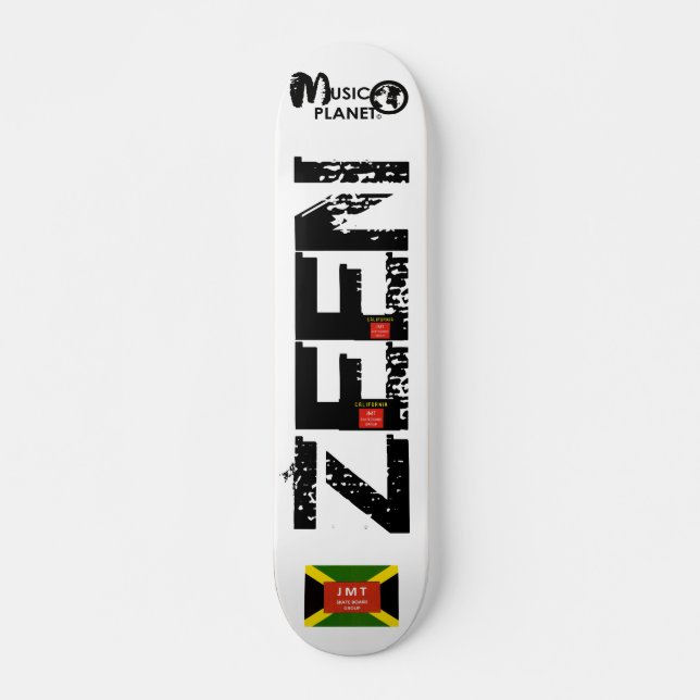 Skateboard ZEEN Skateboard, pont de 7¾ po (Devant)