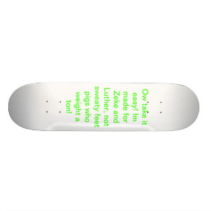 Skateboard Zeke et planche à roulettes des luther