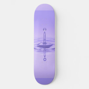 Skateboard Zen Love Purple Ocean Water Drift Réflexion miroir