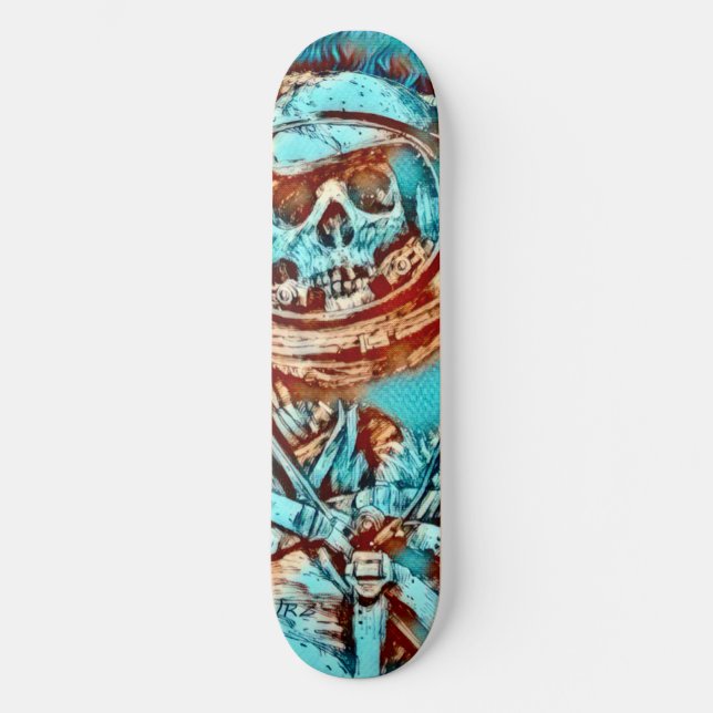 Skateboard Zéro Dead Man Element Custom Pro Park Board (Recto)
