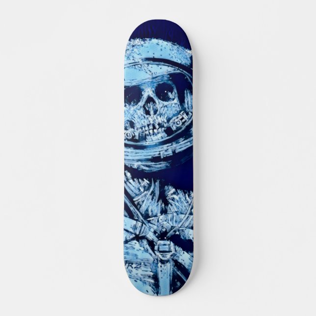 Skateboard Zéro Dead Man Élément Personnalisé Chrome Pro Park (Devant)