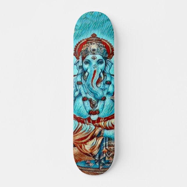 Skateboard Zero Ganesha Element Rider Custom Pro Park Board (Devant)