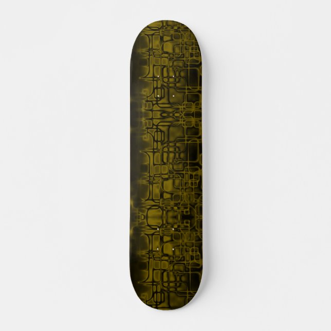 Skateboard Zero Gold Cyborg Element Custom Pro Park Board (Devant)