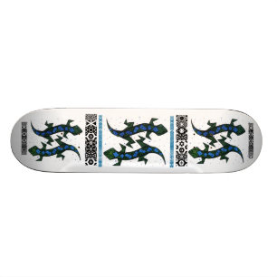 Skateboard ZIG ZAG lizzard