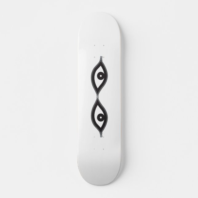 Skateboard Zipper eyes (Devant)