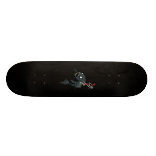 Skateboard Zombie Pin-up des mers