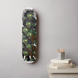 Skateboard zombies