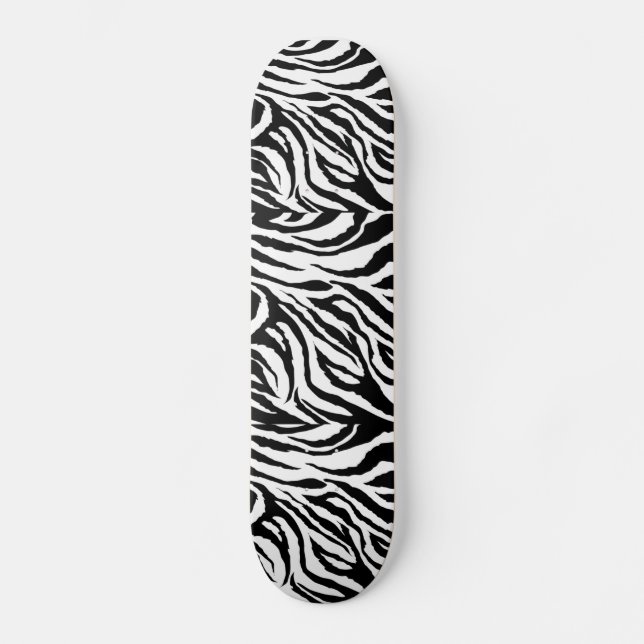 Skateboard zoom_zebra_print, zoom_zebra_print, zoom_zebra_… (Recto)