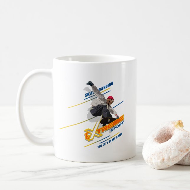 Skateboards | Mug classique #11 (Avec donut)